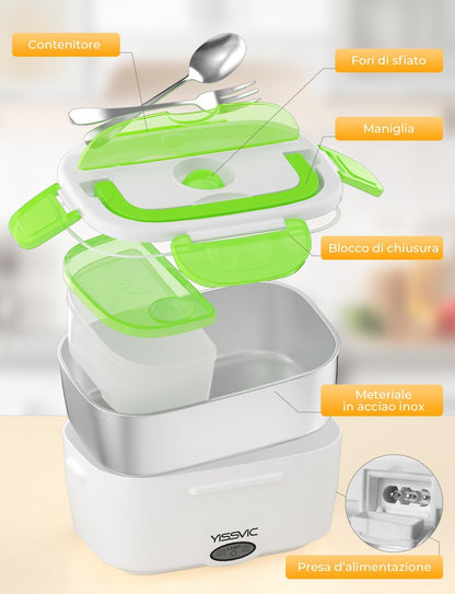HeatBox™ - Porta pranzo elettrico