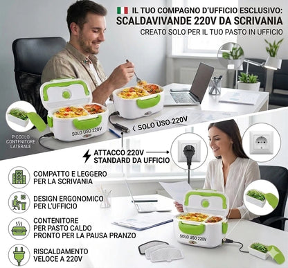 HeatBox™ - Porta pranzo elettrico